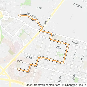 86 Bus Line Map