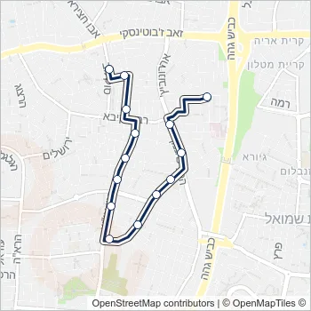 939 Bus Line Map