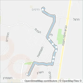 22 Bus Line Map