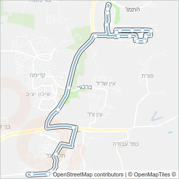 17 Bus Line Map