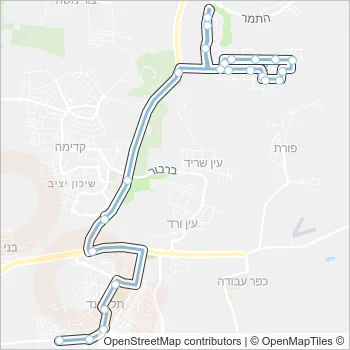 17 Bus Line Map