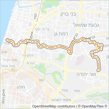168 Bus Line Map