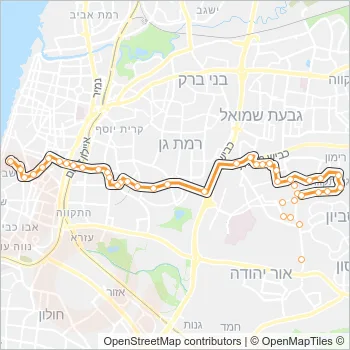 168 Bus Line Map