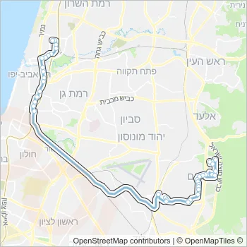 506 Bus Line Map