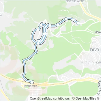 60 Bus Line Map