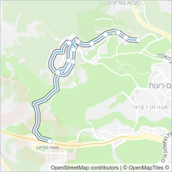 60 Bus Line Map