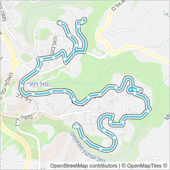 44 Bus Line Map