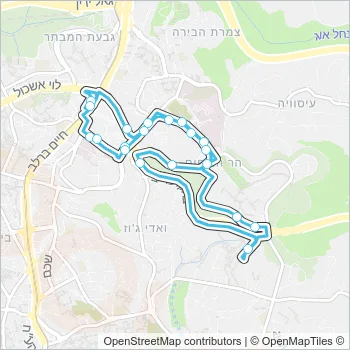 48 Bus Line Map