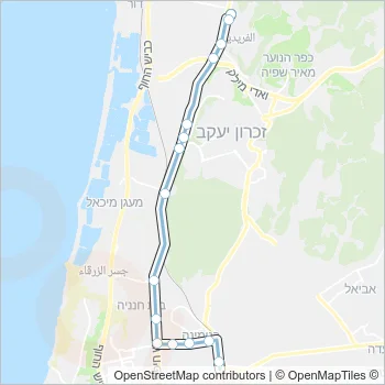173 Bus Line Map