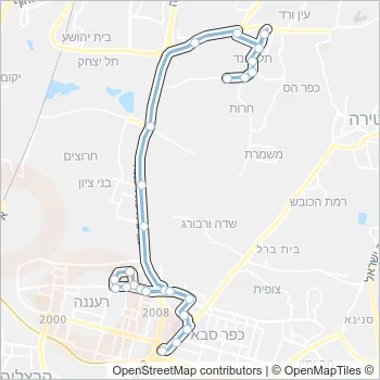 626 Bus Line Map