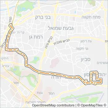 37 Bus Line Map