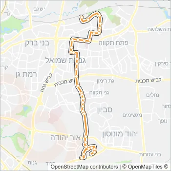 77 Bus Line Map