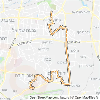78 Bus Line Map