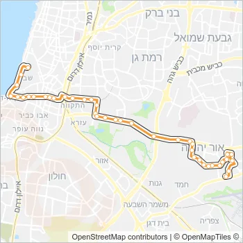236 Bus Line Map