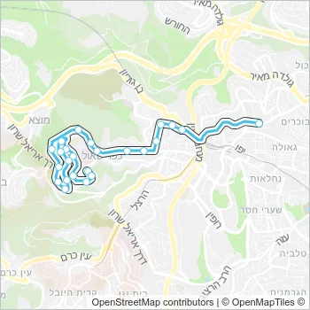 802 Bus Line Map