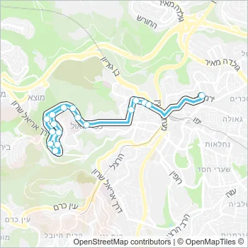 802 Bus Line Map