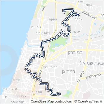 3 Bus Line Map