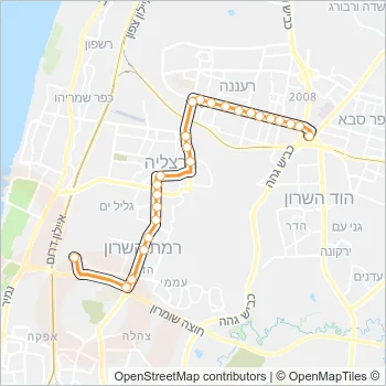 147 Bus Line Map