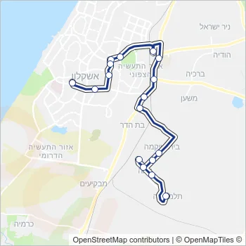 24 Bus Line Map