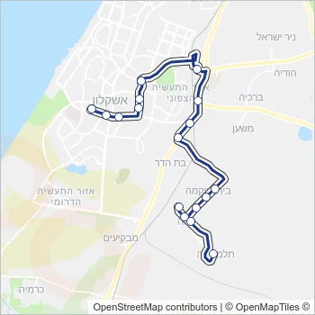 24 Bus Line Map