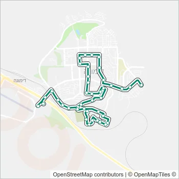 2 Bus Line Map