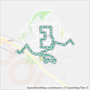 2 Bus Line Map