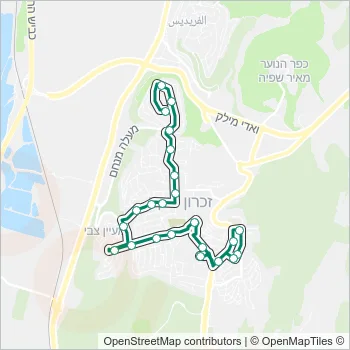 2 Bus Line Map