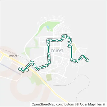 3 Bus Line Map