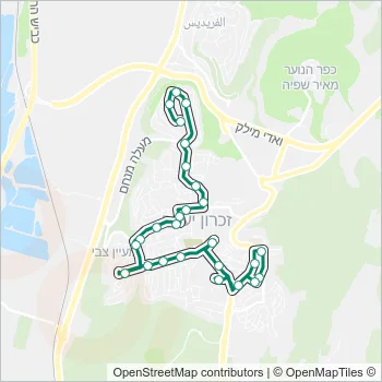 3 Bus Line Map