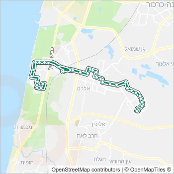 15 Bus Line Map