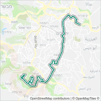30 Bus Line Map