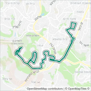 30 Bus Line Map