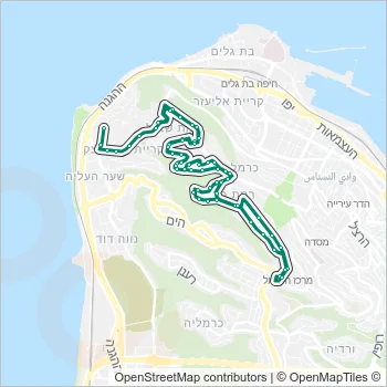 32 Bus Line Map