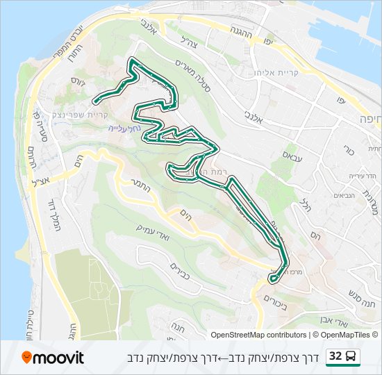 32 bus Line Map