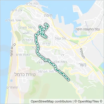 37 Bus Line Map