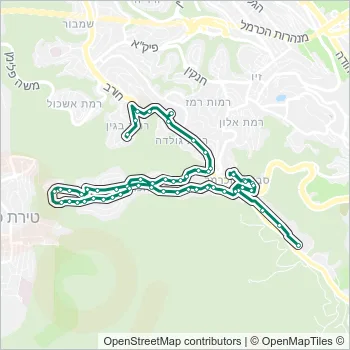 39 Bus Line Map