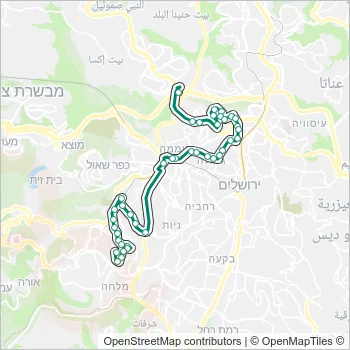 39 Bus Line Map