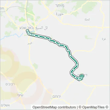 56 Bus Line Map