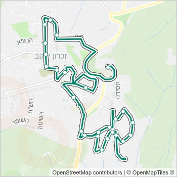 63 Bus Line Map