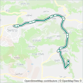 78 Bus Line Map