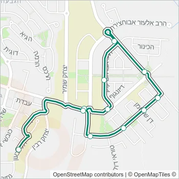81 Bus Line Map