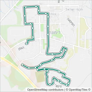 82 Bus Line Map