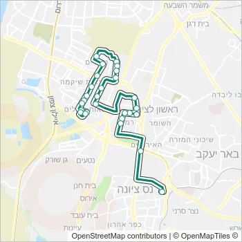 82 Bus Line Map