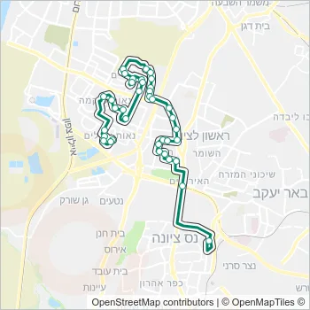 82 Bus Line Map
