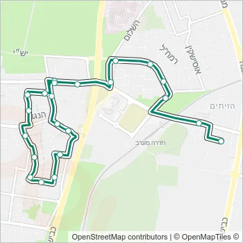 91 Bus Line Map
