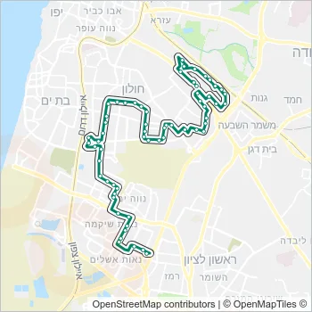 95 Bus Line Map