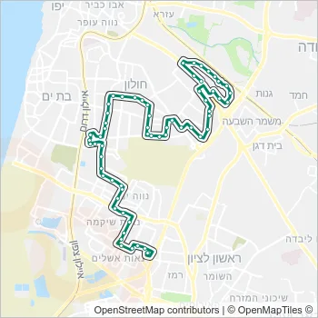 95 Bus Line Map