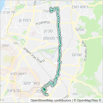 249 Bus Line Map
