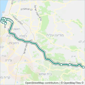 406 Bus Line Map