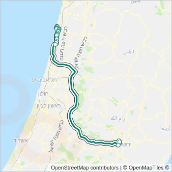 407 Bus Line Map